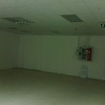 room with electrical board